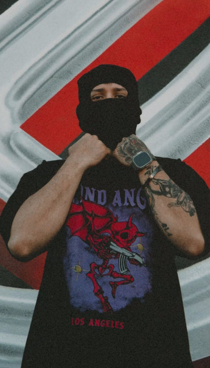 UNKIND ANGELS “THE DRACO” BLACK TEE CAPSULE 1